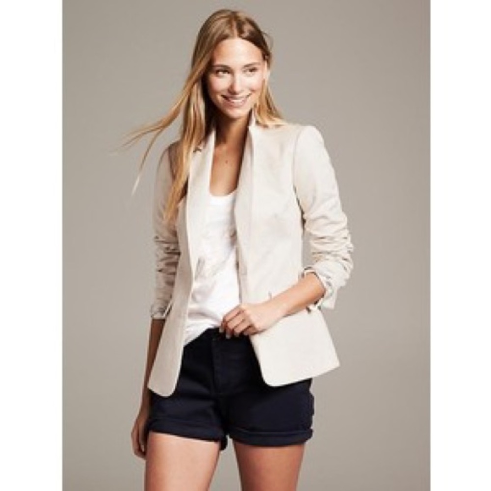 Banana Republic Khaki Blazer | Size 12